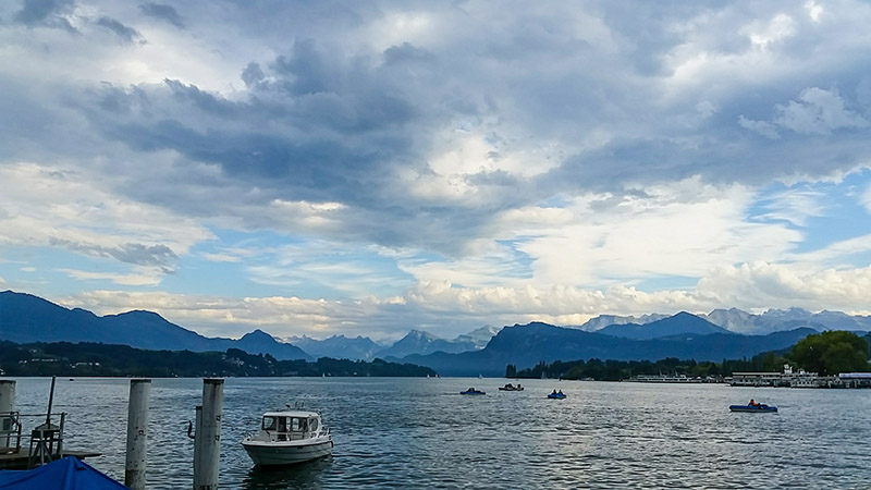 Loving Lake Lucerne (plus a great little shop in Picton)